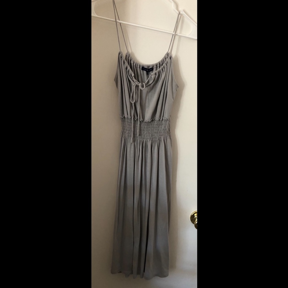 🍀 GAP grey/tan dress